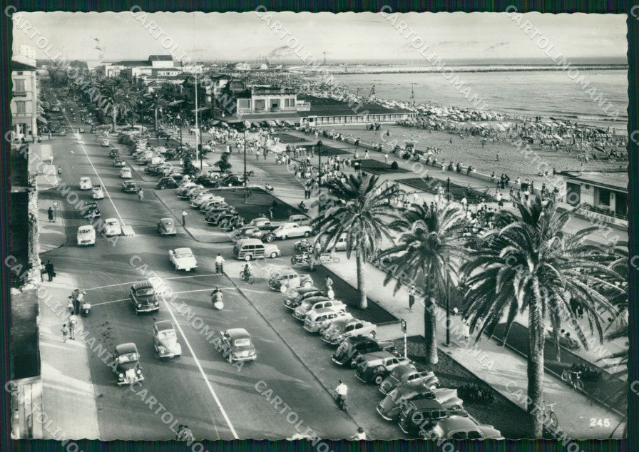 Lucca Viareggio Auto ABRASA PIEGHINE FG Foto cartolina HB4935 – fronte