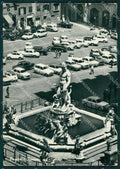 Firenze Città Fontana Nettuno Auto FG Foto cartolina HB4937 – fronte
