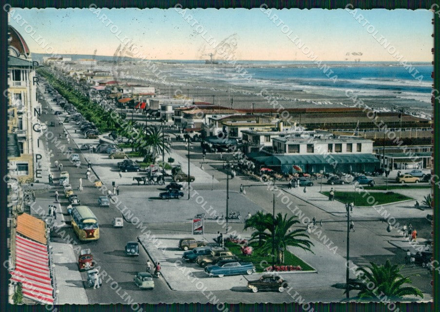 Lucca Viareggio Corriera Auto FG Foto cartolina HB4949 – fronte