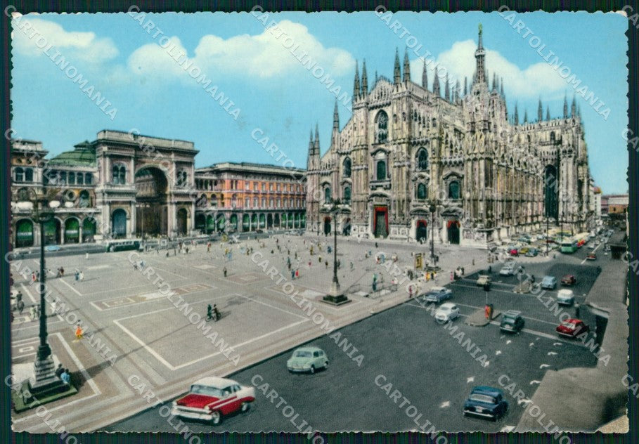 Milano Città Duomo Foto cartolina HB4957 – fronte