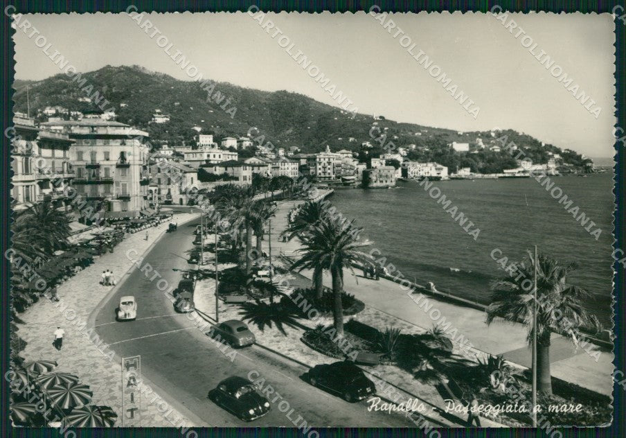Genova Rapallo Auto FG Foto cartolina HB4958 – fronte