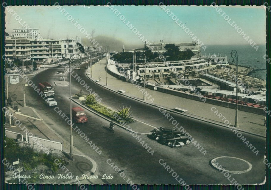 Genova Città Vespa FG Foto cartolina HB4960 – fronte
