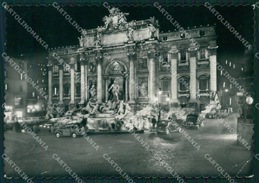 Roma Città Fontana di Trevi PIEGHE FG Foto cartolina HB4964 – fronte
