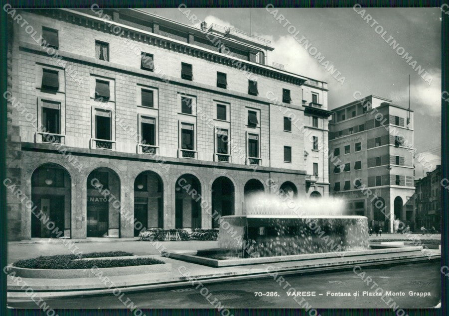 Varese Città Fontana FG Foto cartolina HB4976 – fronte