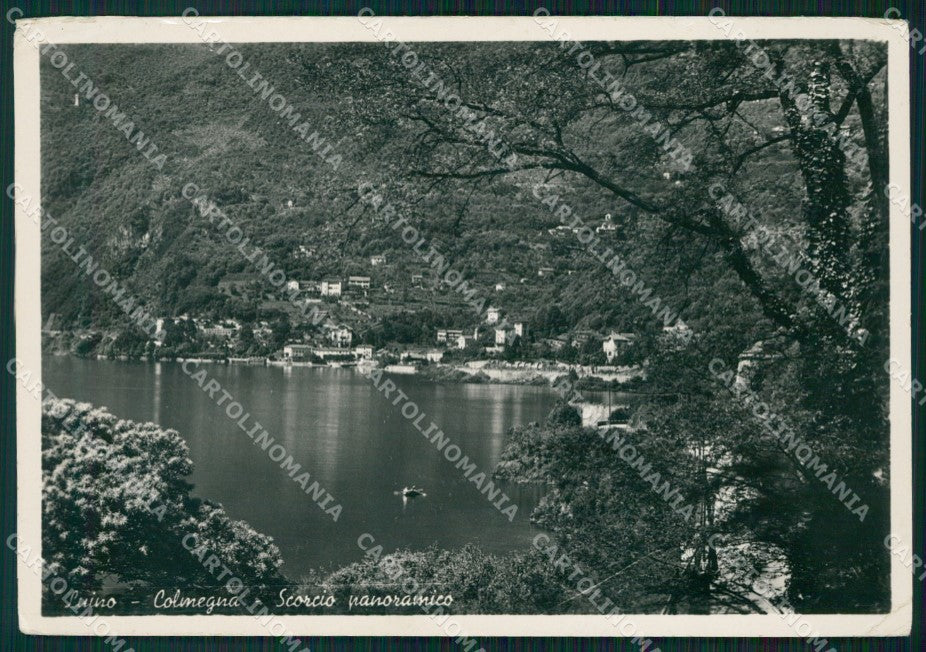 Varese Luino Colmegna Lago Maggiore FG Foto cartolina HB4980 – fronte