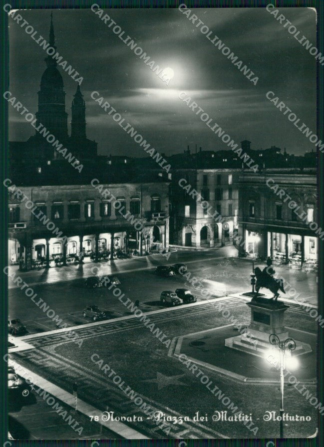 Novara Città Chiaro di Luna FG Foto cartolina HB4982 – fronte
