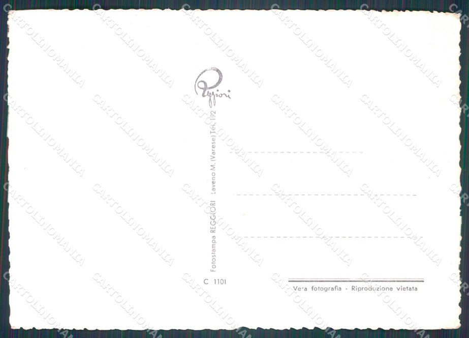 Novara Arona Lago Maggiore FG Foto cartolina HB4983 – retro