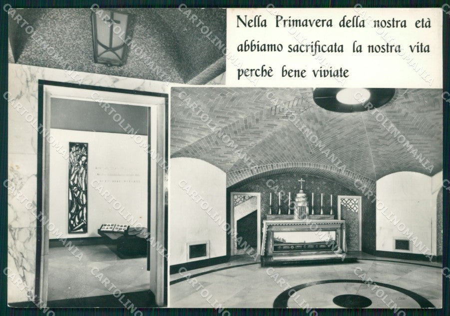 Varese Gallarate Basilica Minore Romana FG Foto cartolina HB4986 – fronte