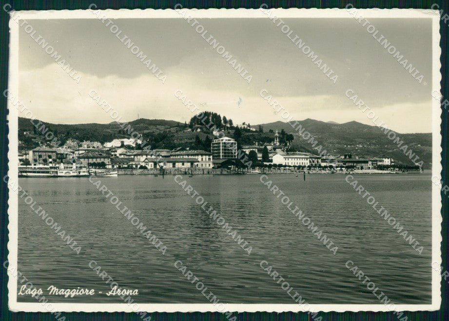 Novara Arona Lago Maggiore FG Foto cartolina HB4989 – fronte