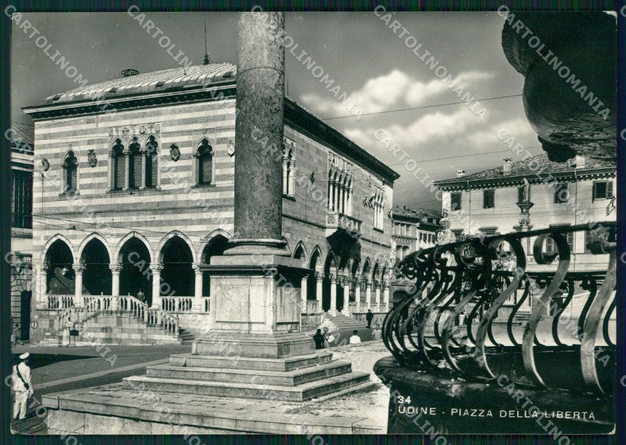 Udine Città PIEGHINA FG Foto cartolina HB4991 – fronte