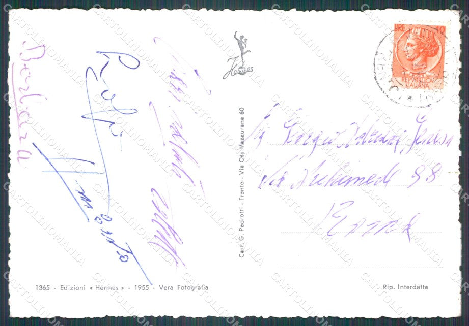 Trento Levico Vetriolo Bagni FG Foto cartolina HB4993 – retro