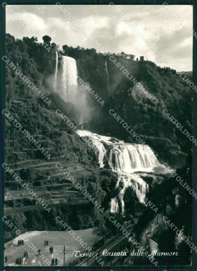 Terni Città Cascata delle Marmore FG Foto cartolina HB4999 – fronte