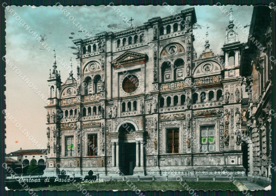Pavia Certosa di STRAPPINO FG Foto cartolina HB5003 – fronte