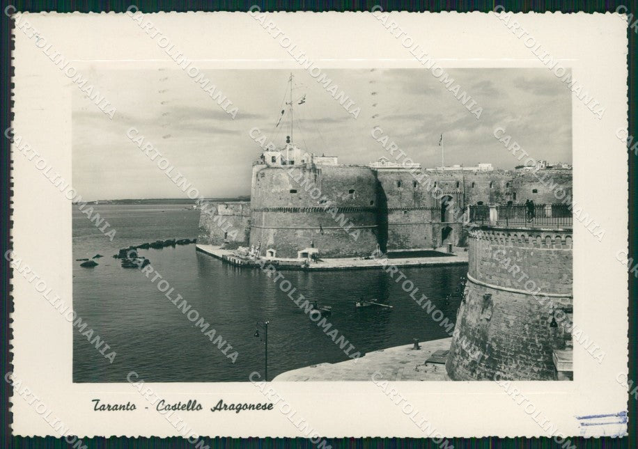 Taranto Città Castello Aragonese FG Foto cartolina HB5011 – fronte