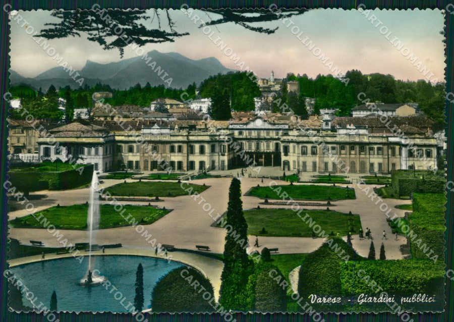 Varese Città PIEGHINA FG Foto cartolina HB5013 – fronte