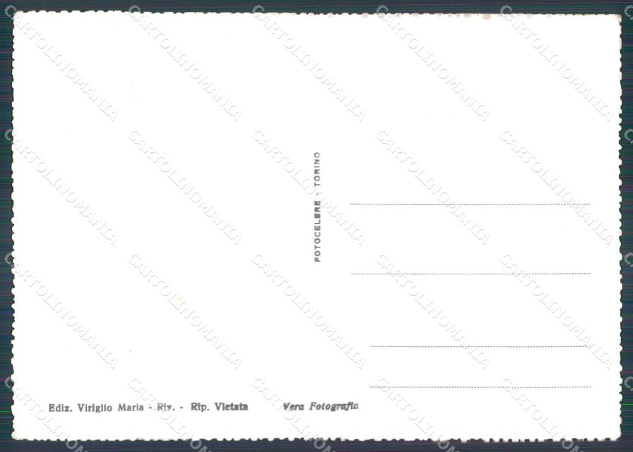 Cuneo Vicoforte Santuario FG Foto cartolina HB5014 – retro
