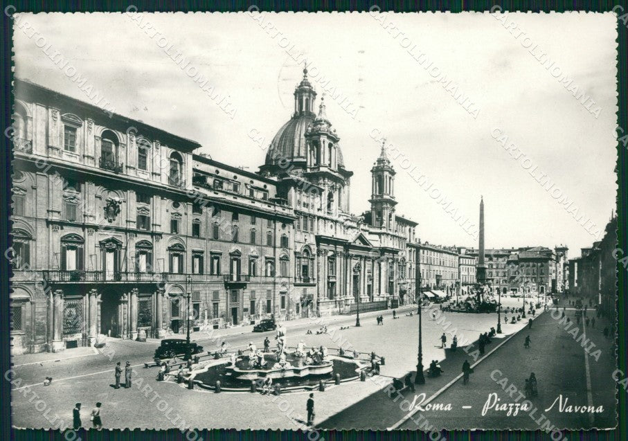 Roma Città Piazza Navona FG Foto cartolina HB5022 – fronte