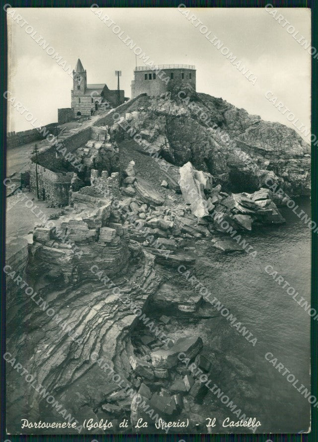 La Spezia Portovenere Castello FG Foto cartolina HB5030 – fronte
