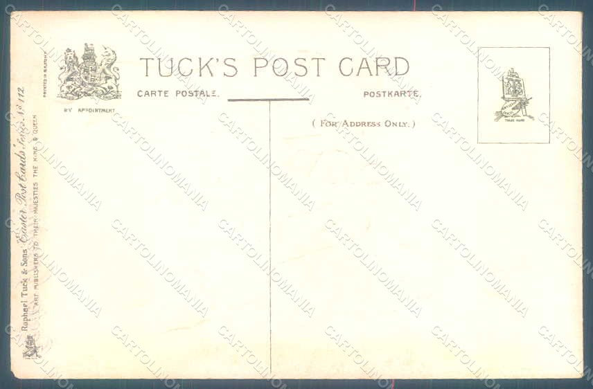 Greetings Easter Anthropomorphic Hare Egg R.Tuck 112 Relief ABRADED pc HR0033 – retro