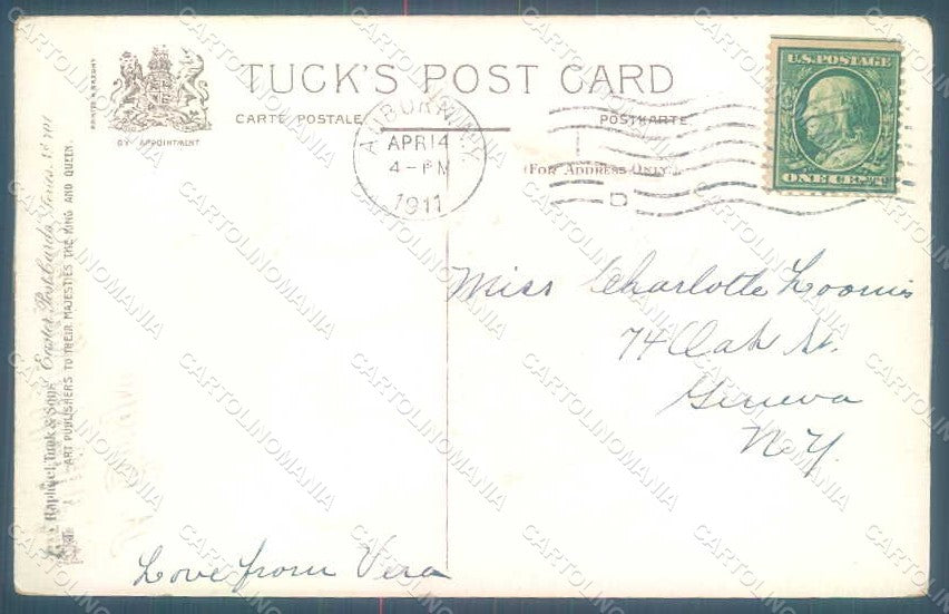 Greetings Easter Rabbit Raphael Tuck 701 Relief postcard HR0080 – retro