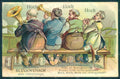 Greetings Men Music Hoch Hoch Hoch Sousaphone serie 159 Relief postcard HR0132 – fronte