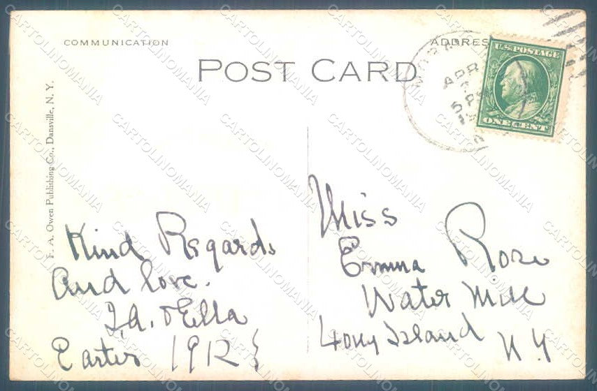 Greetings Easter Flowers Lily of the Valley Cross Relief postcard HR0153 – retro