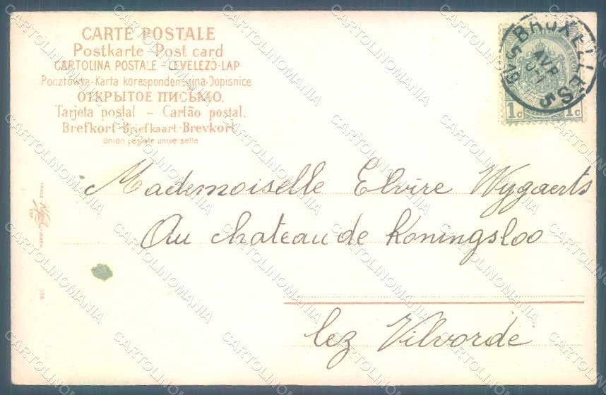 Greetings Easter Bird Tit Egg Kopal 406 ABRADED postcard HR0374 – retro