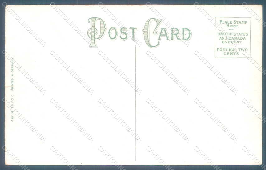 Greetings Dove Flowers Relief postcard HR0420 – retro