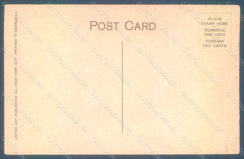 Greetings Angel Girl Mail Relief postcard HR0478 – retro