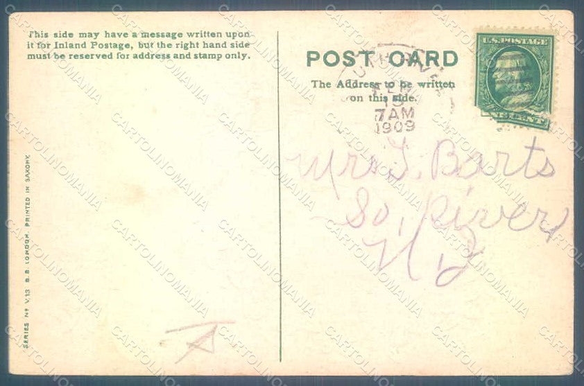Greetings Angel Putto Art Nouveau Violets Flowers Mail Relief WRINKLES pc HR0488 – retro