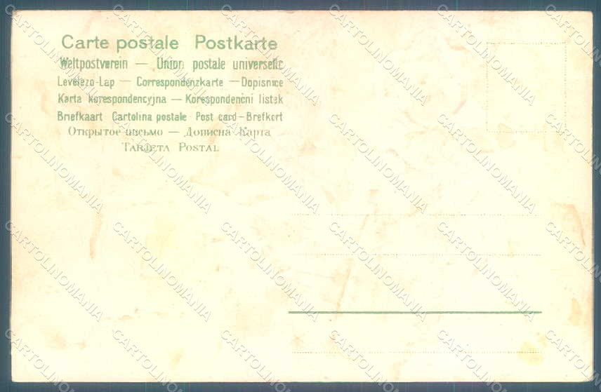 Artist Signed Child Girl Chick Easter Greetings Relief postcard HR0537 – retro