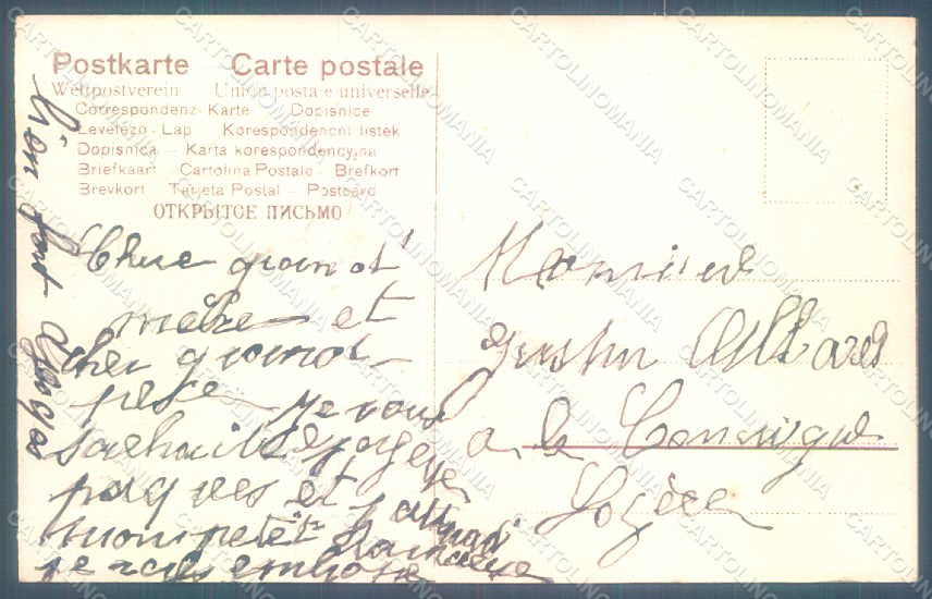 Artist Signed Boy Egg Lamb Easter Greetings s. 315 Relief postcard HR0549 – retro