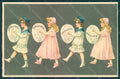 Artist Signed Children Easter Greetings serie 303 Relief postcard HR0563 – fronte