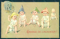 Greetings Children Chamber Pot Comic serie 10-3000 Relief postcard HR0613 – fronte
