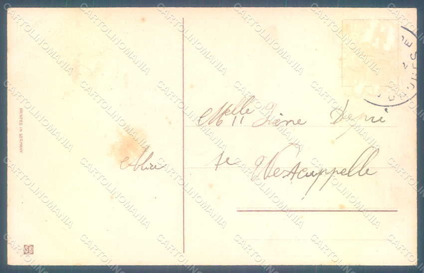Greetings Children Sailor Boy Luck SB 853 Relief postcard HR0619 – retro