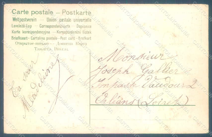 Greetings Girl Valentine Dove Flowers Relief postcard HR0709 – retro