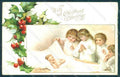 Greetings Christmas Children Boy Girl Baby Jesus serie 433 postcard HR0753 – fronte