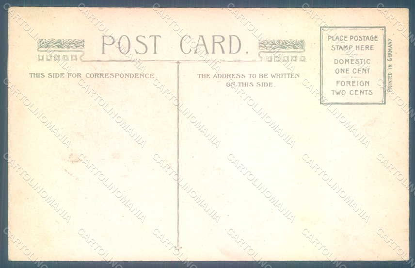 Greetings New Year 1909 Flowers Myosotis Bell Bird Holly Relief postcard HR0787 – retro