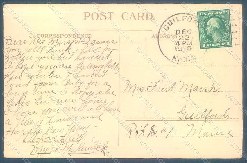 Greetings Little Token Flowers Relief postcard HR0797 – retro