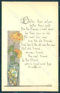Greetings Chrysanthemum Flowers Friend Friendship serie 4522 postcard HR0799 – fronte