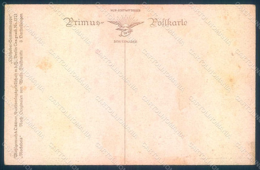 Artist Signed Fialkowska W. Children Child serie 1221 postcard HR0923 – retro