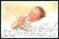 Artist Signed Fialkowska W. Children Baby serie 1145a postcard HR0933 – fronte