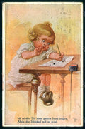Artist Signed Fialkowska W. Girl serie 1160 WRINKLES postcard HR0940 – fronte