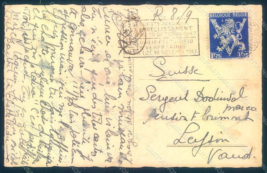 Artist Signed Dalmonte L. Children serie 513 postcard HR0979 – retro