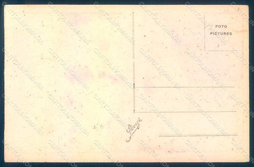 Artist Signed Scattina Children Pierrot Pierrette Sborgi postcard HR0982 – retro