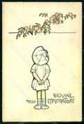 Artist Signed Attilio Italian Propaganda WW1 Children serie postcard HR0987 – fronte
