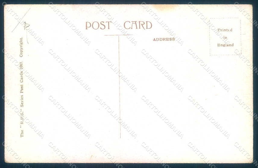 Artist Signed Studdy Bonzo Dog French Bulldog s. 1067 CORNER CREASED pc HR1016 – retro