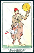 WWI WW1 Italian Propaganda Natoli Playing Cards serie 1030 pc HR1041 – fronte