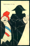 WWI WW1 French Propaganda Napoleon Politic postcard HR1061 – fronte