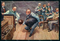 Artist Signed Thiele A. Men Bowling Game serie 1427 postcard HR1079 – fronte